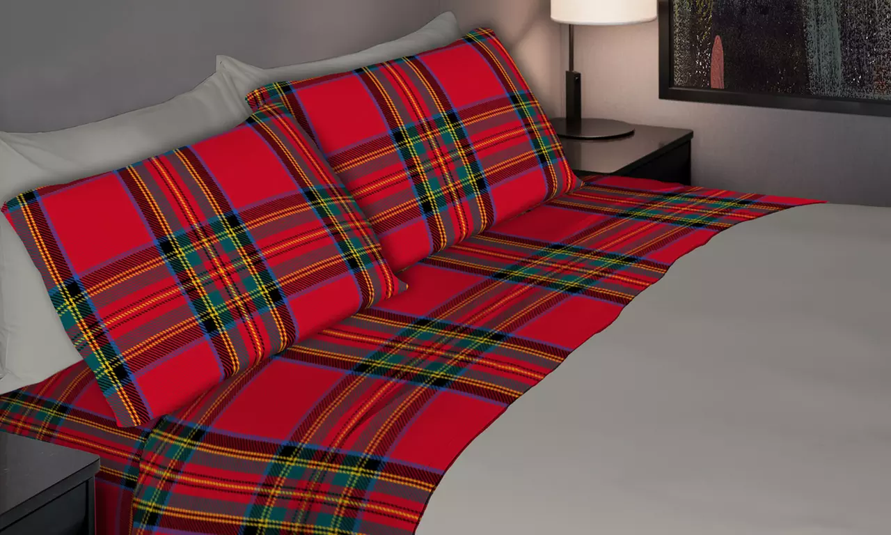 Lenzuola in 100% pure cotone di flanella