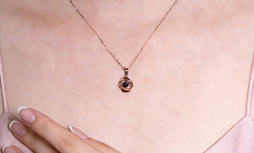 Image 7: Custom One or Two Projection Necklace from Justyling