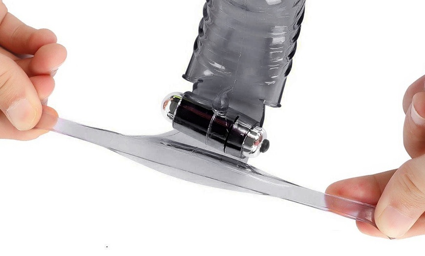 Image 3: Finger G-spot Vibrator Adult Sex Toys Finger Sleeve