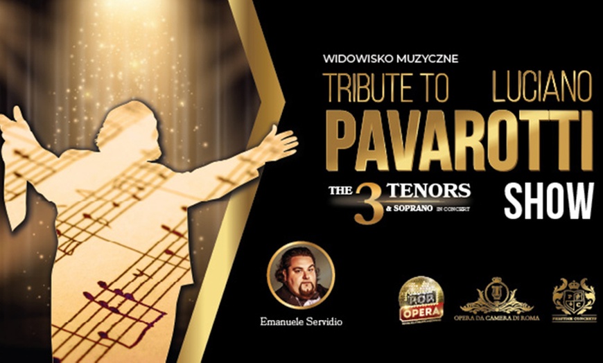 Image 1: Bilety na koncert andrzejkowy „Tribute to Luciano Pavarotti”: 2 miasta