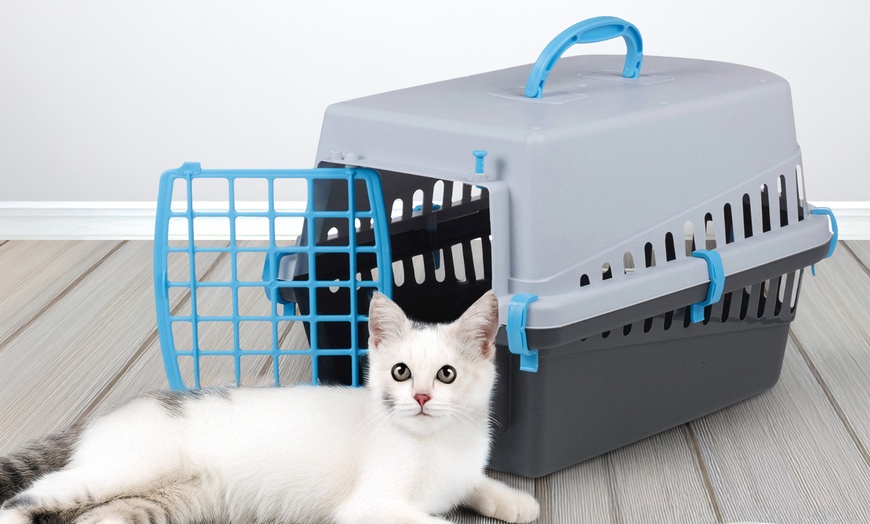 Image 3: Trasportino auto per cani e gatti
