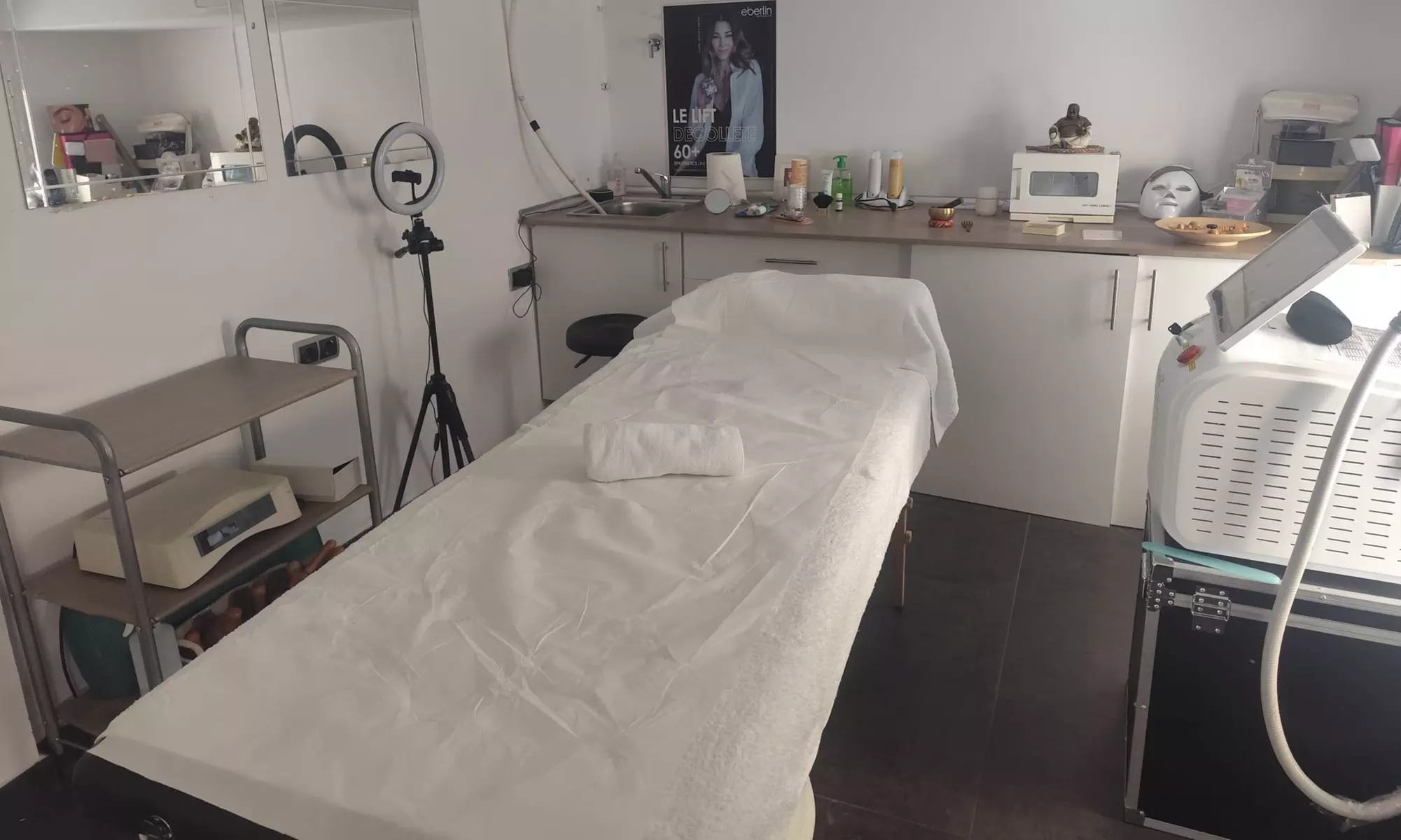 Maderoterapia y presoterapia con 2, 4 o 6 sesiones