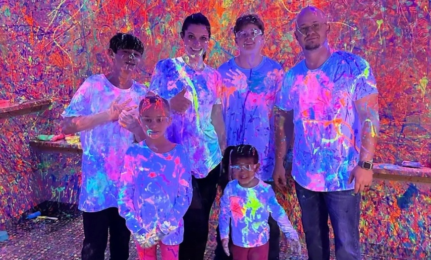 Image 7: Splatter Paint Experiene: Unleash Creativity in Reno