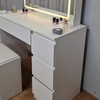 Image 5: LED Dressing Table with Mirror and Stool 
