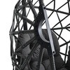 Image 14: Outdoor Cosy Rattan-Effect Hanging Egg Chair with Cushion