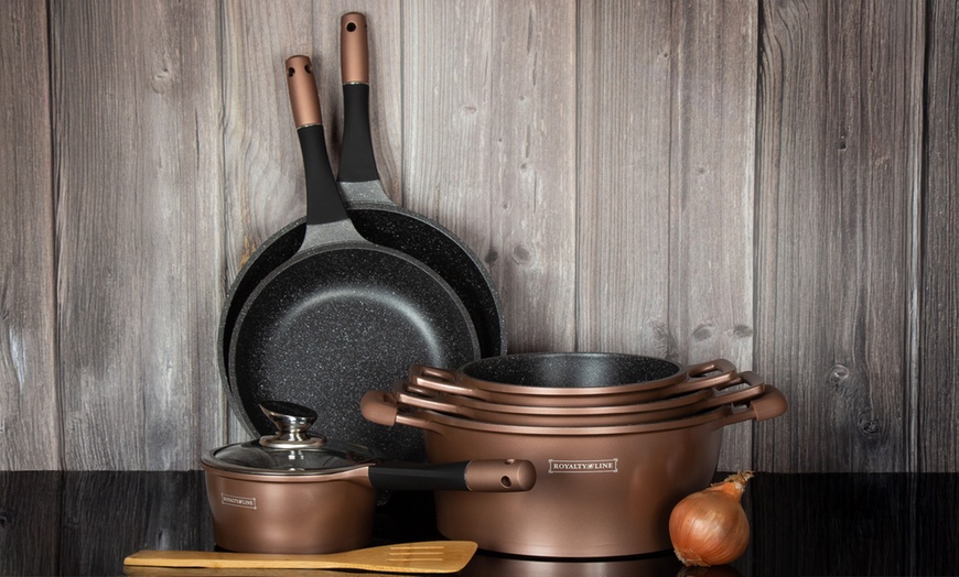 Image 9: Royalty Line 17-delige pannenset