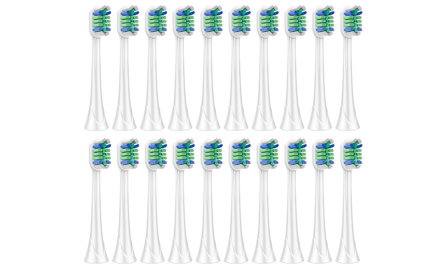 Image 6: 8-40Pcs Replacement Brush Heads Toothbrush Heads (Philips Sonicare Compatible)