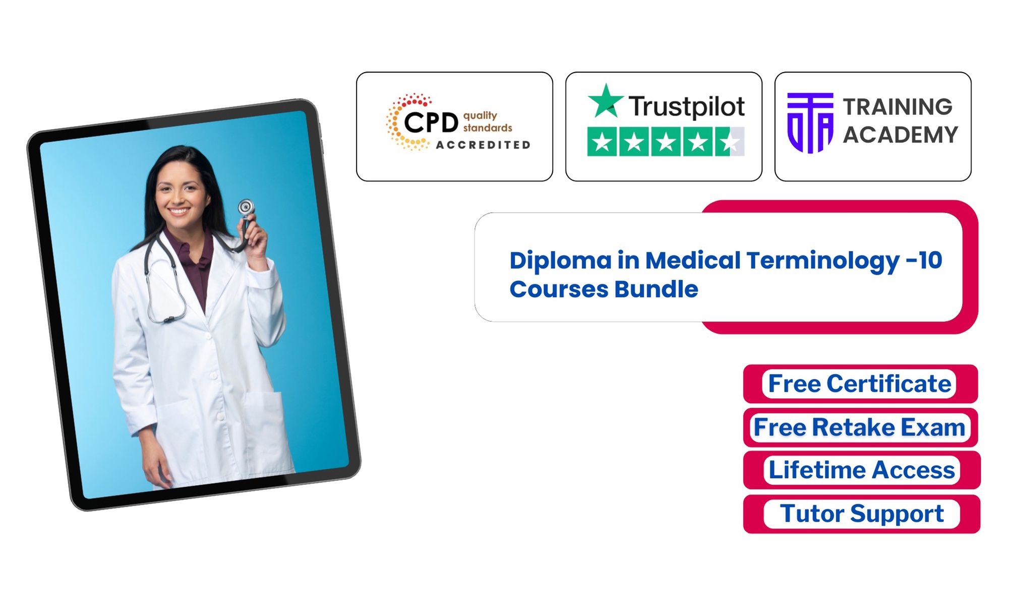 Diploma in Medical Terminology or Lifetime Access to 2000+ Courses