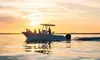 4, 6, or 8-Hour Miami Luxury Boat Rental for Up to 10 People with Captain, Sound & Floating Mat (Up to 10% Off)