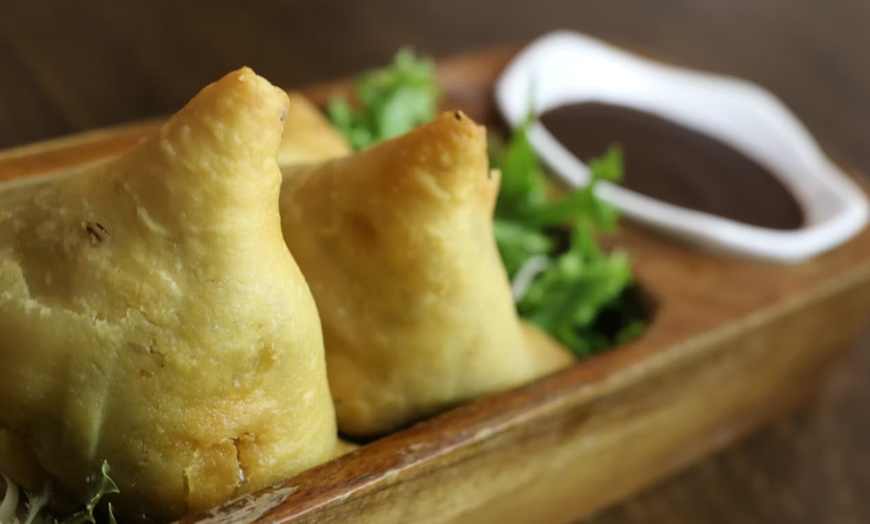 Image 15: Indian Dinner Feast with Wine and Dessert for 2, 4, or 6