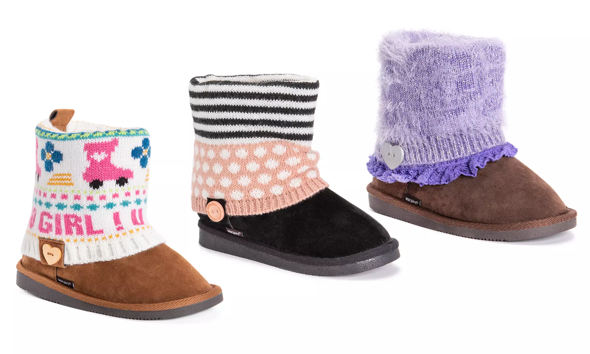 Muk Luks Girls' Patti Cold-Weather Boots - Primary Image