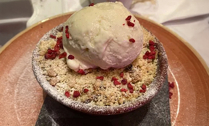 Image 4: 8oz Ribeye Cut of Meat or Any Main, Dessert & Beers or Bottle of Wine