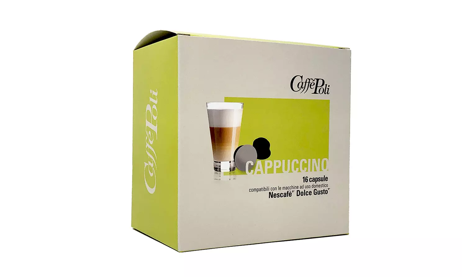 Fino a 256 capsule Caffè Poli compatibili Dolce Gusto