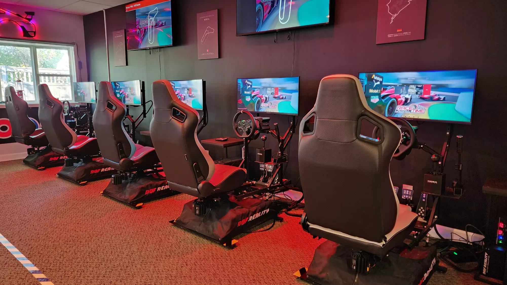 60-Minute Session at RACETIME SIM RACING & VR ESCAPE ROOMS
