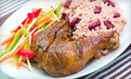 $12 for $25 or $24 for $50 Worth of Jamaican Food at Voy Bar and Grill in Niagara Falls - Primary Image