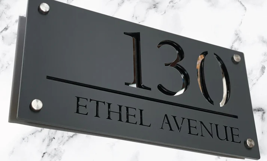 Image 7: Premium Laser‑Cut House Signs for Elegant, Personalised Style