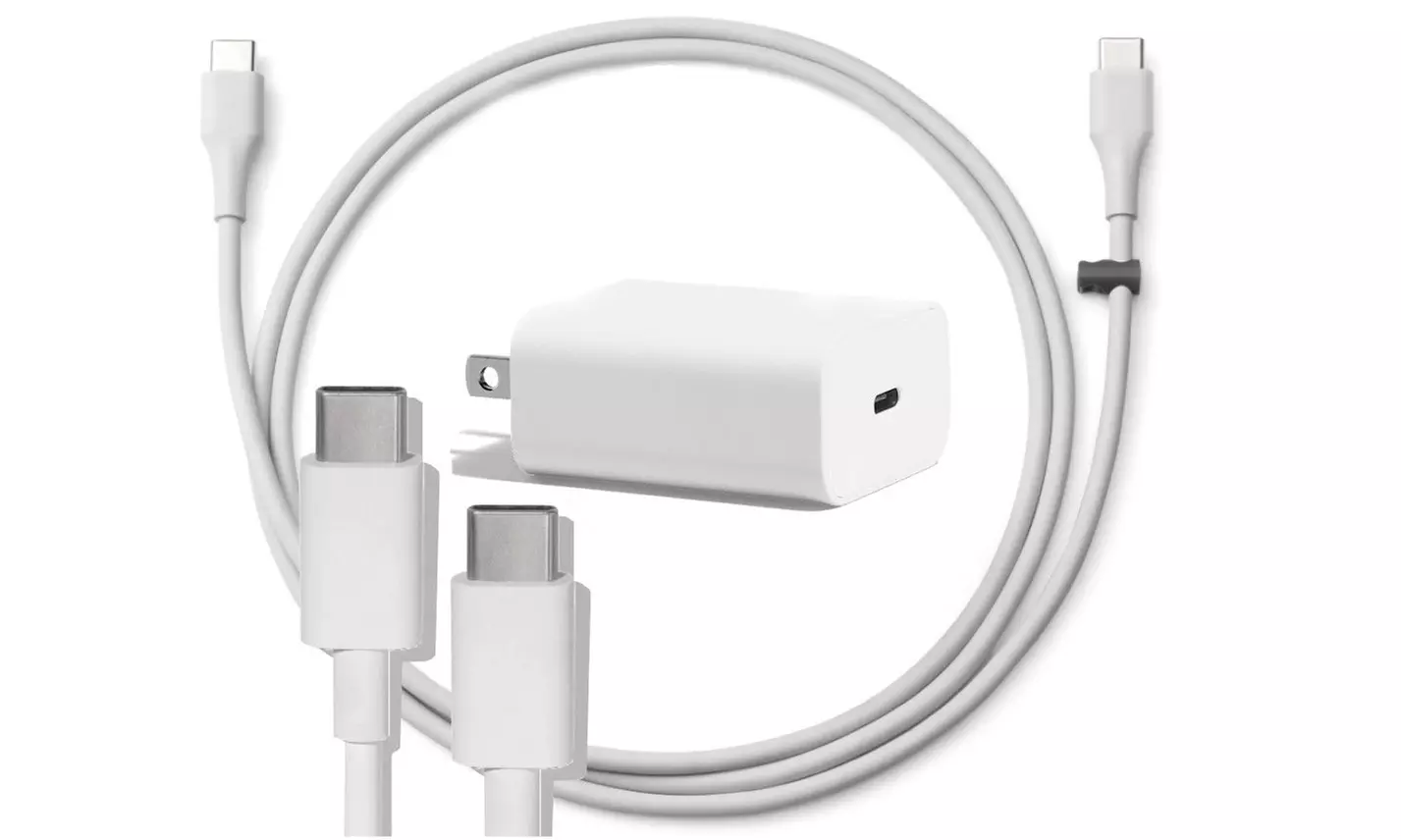 Google Pixel Charger 18W Wall Adapter with USB-C to USB-C Cable