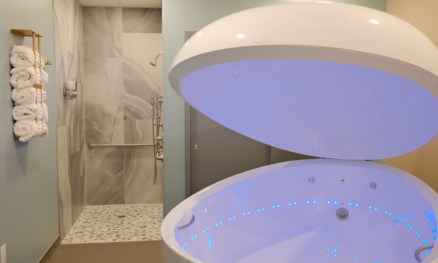 Image 5: Head Spa for One and Two, Couples Float Therapy and Dry Salt Room