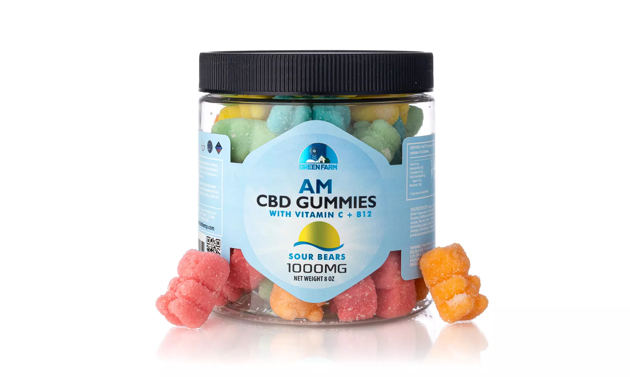 Green Farm Tasty Gummies for Sleep and Anxiety from Green Farm (500MG-5000MG)