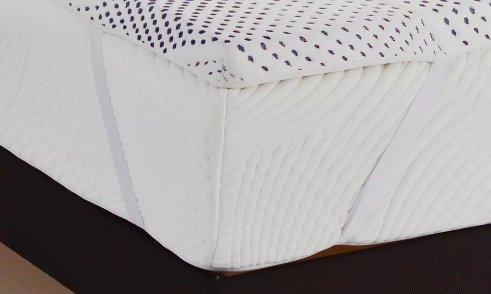 Surmatelas Visco Touch bi-technologie, mémoire de forme et gel frais