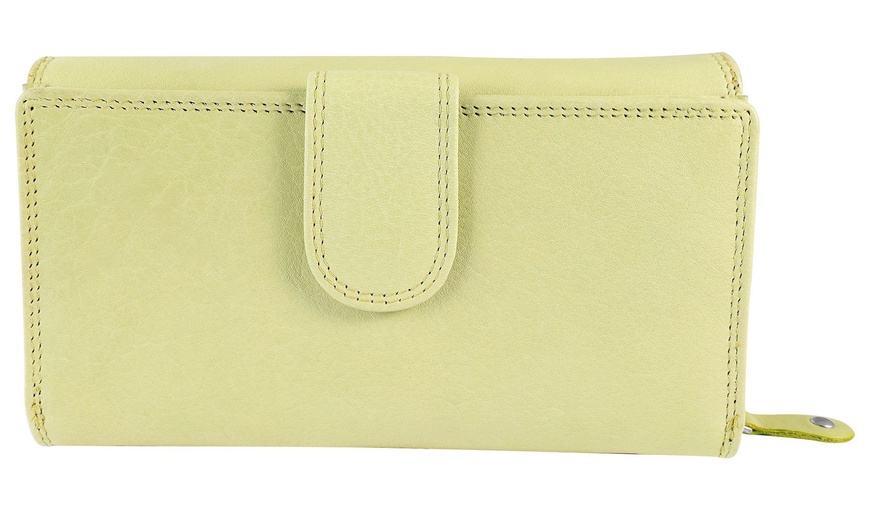 Image 34: Portefeuille en cuir véritable Leonardo Verrelli avec protection RFID