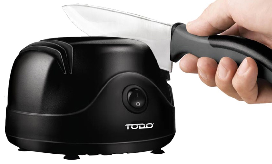 Image 5: TODO Electric Knife Sharpener or Carving Tool Slicer Reamer