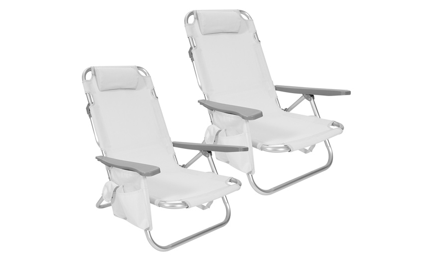 Image 3: Set de 2 chaises longues