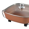 Image 2: TODO 1500W Electric Frying Pan Skillet