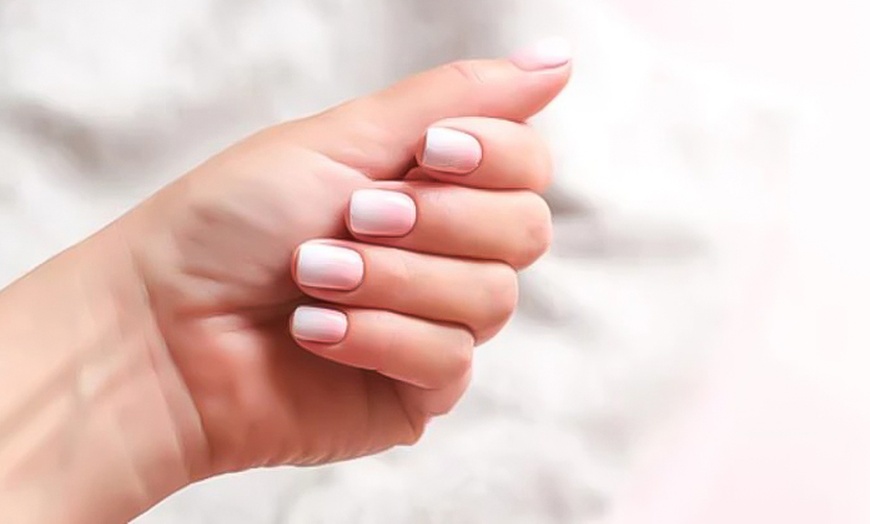 Image 5: Biab or Shellac Medi-Pedi for Strong, Beautiful Nail at Villux Therapy