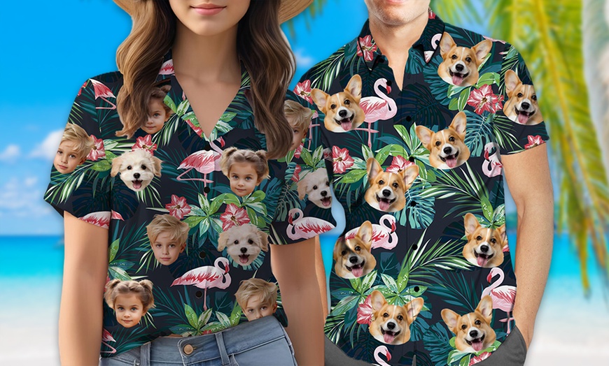 Image 4: Personalized Hawaiian Shirts for the Whole Family (Up to 86% Off)