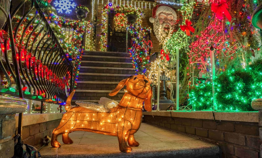 Image 5: 13% Off Dyker Heights Christmas Lights Bus Tour