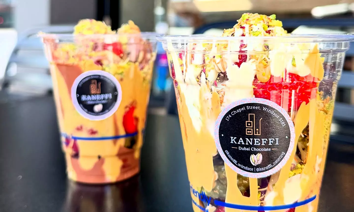 Sweet Escape for 1, 2, 4 or 6: 1, 2, 4 or 6 Dubai Strawberry Cups