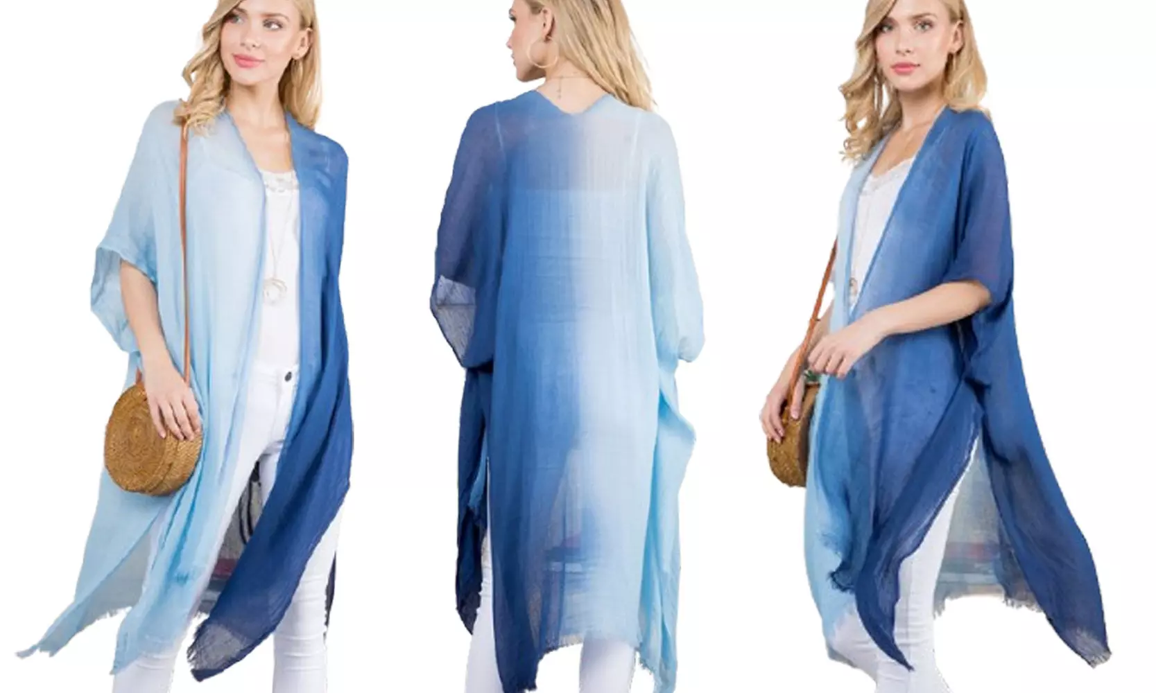 Women's Spring and Summer Kimono and Vest Collection
