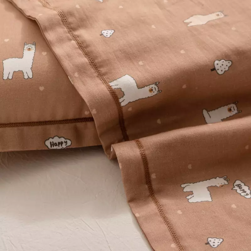 Breathable Pure Cotton Kids Pillowcase Pair