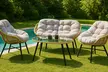 Salon de jardin 4 places avec canapé, fauteuils et table basse par Kocoon, coloris au choix, livraison offerte - Image 7