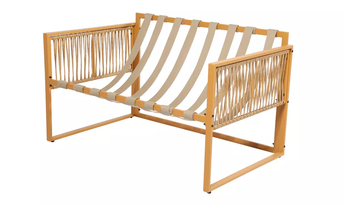 Salon de jardin Kocoon 4, 5 ou 8 places effet rotin, modèle "Forli"