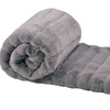Image 14: Bluff City Bedding Sherpa Micro Mink Reversible 60 x 80 Throw Blankets 8 Colors