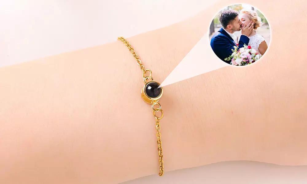 One or Two Unique and Customized Photo Bracelets 