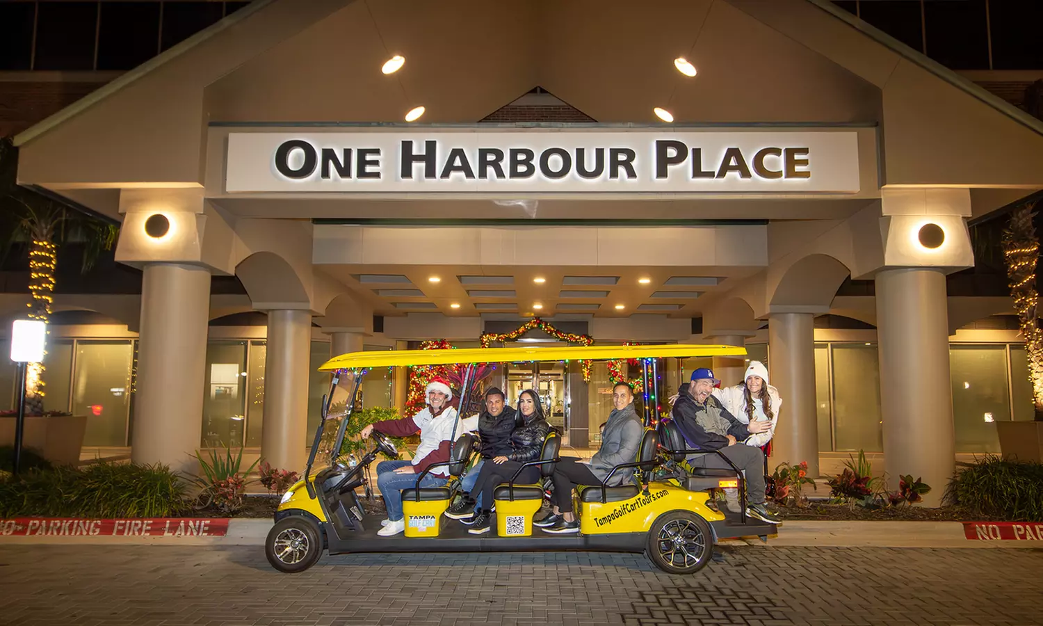 Holiday Lights Golf Cart Tour - Tampa's Festive Neighborhoods