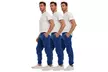 Yacht & Smith Mens 3 Pack Lounge Jogger Sweatpants - Second Medium