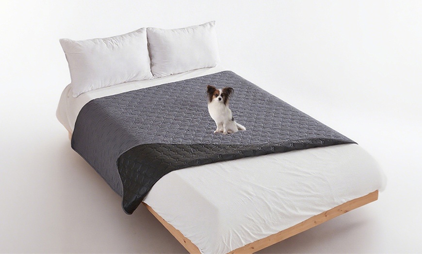 Image 4: Dog Furniture Protector Pet Bed Mat Sofa Cover
