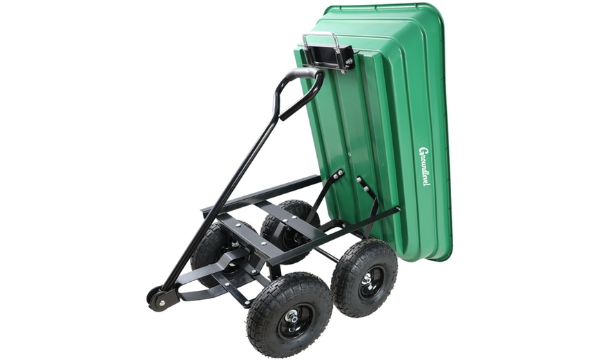Image 7: Heavy-Duty Tipper Garden Cart