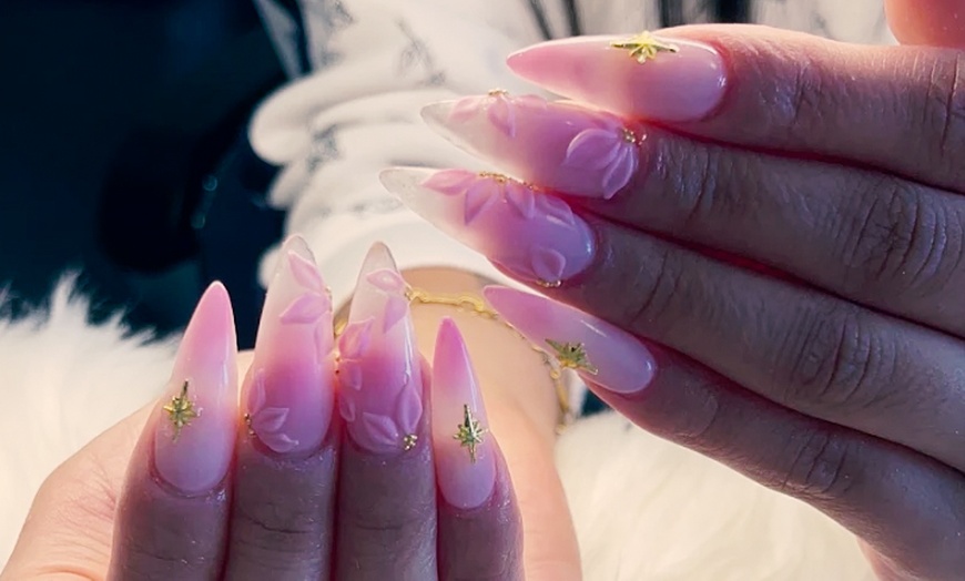 Image 2: Gel Mani-Pedi or Gel Short Acrylics with Collagen Hand Treatment