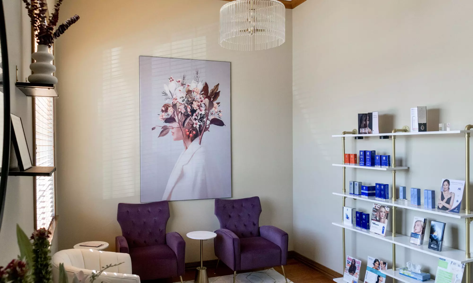 Facial services at Purple Basil Medspa Frisco