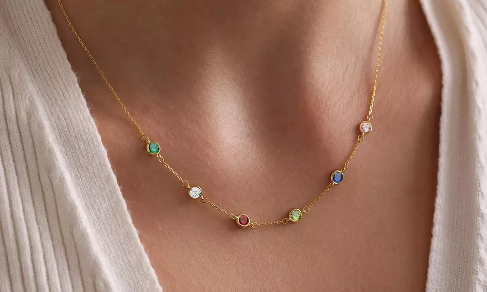 Custom Mother's Day Necklace or Bracelet with Multiple Options