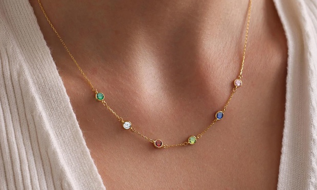 Birth Flower Necklace