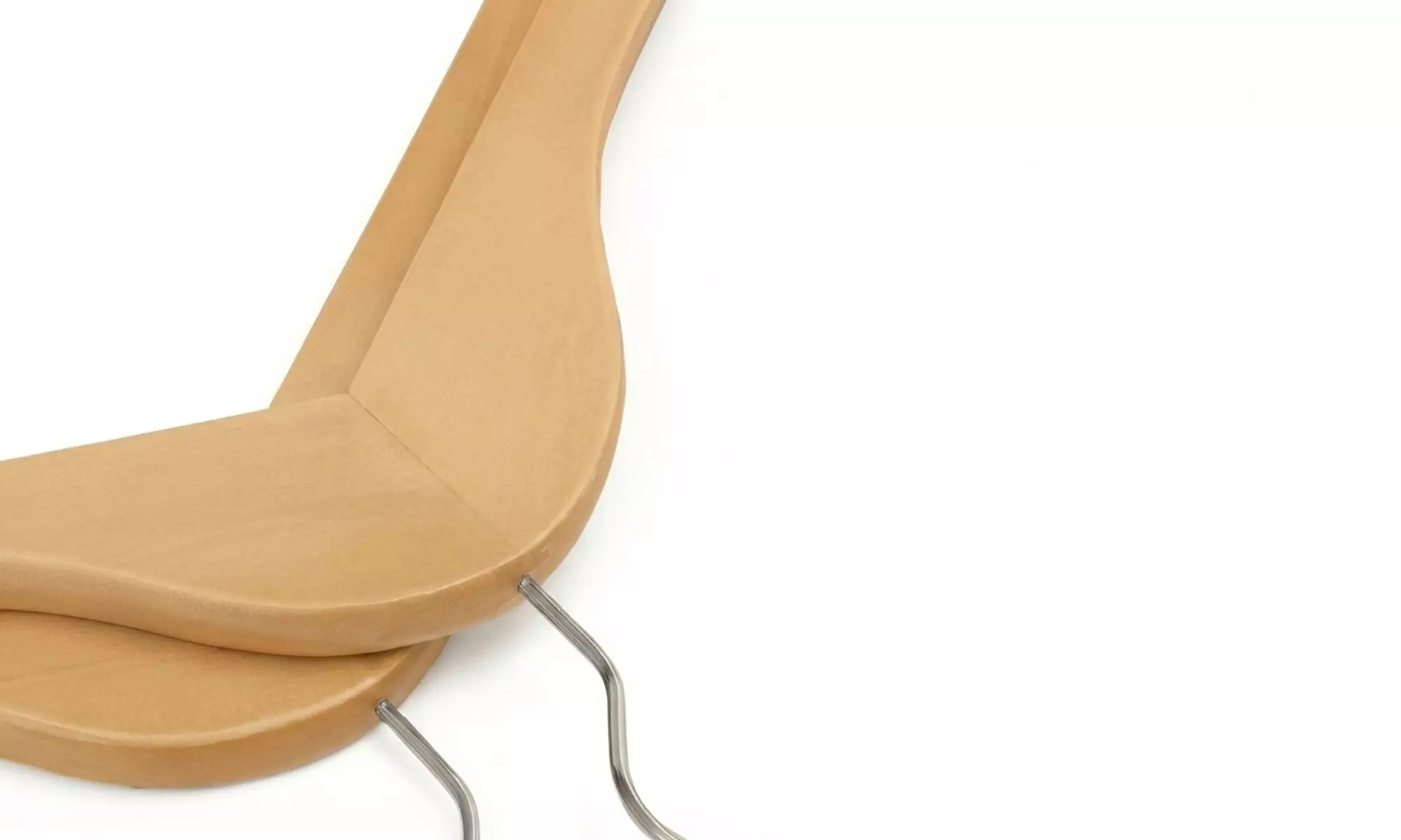 Set di 20 gruccie in legno naturale