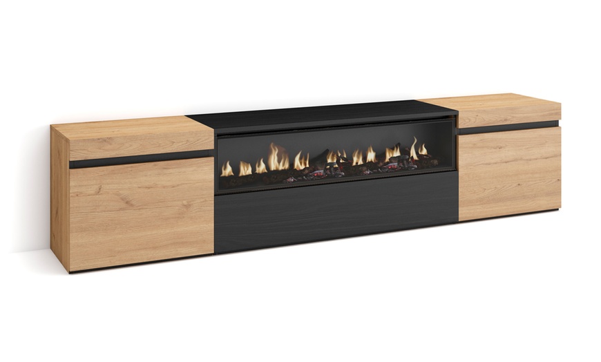 Image 8: Stijlvol TV-meubel met ruime opberging en optionele led-haard