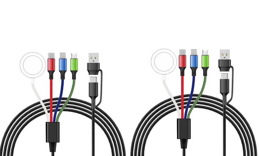 Image 3: 1x oder 2x 4-in-1-Ladekabel