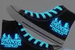 Stranger Things Inspired Glow-in-the-Dark High-Top Trainers - Second Medium